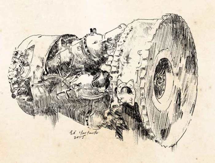 War-Fossil_pencil_21x30cm