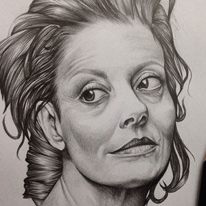 @anitayustisia, kelas lanjutan arsiran halus